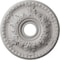 Ekena Millwork Granada Ceiling Medallion (Fits Canopies up to 6 5/8"), 18"OD x 3 1/2"ID x 2 1/2"P, Ultra Pure White CM18GAUWF - alternate 1